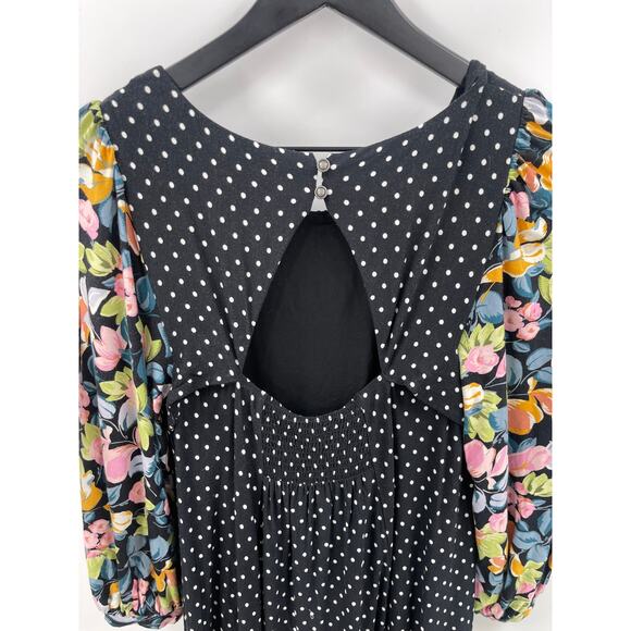 Anthropologie Maeve Sawyer Balloon-Sleeved Tunic Dress Size Small - Picture 8 of 9